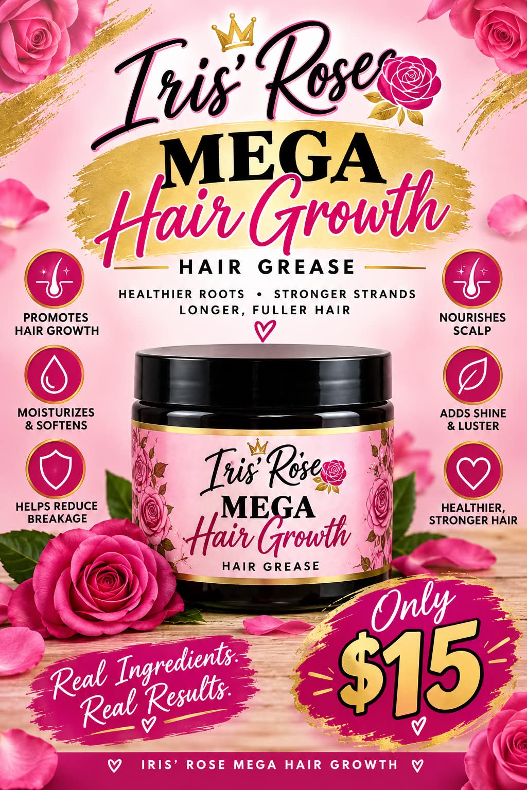 Iris'Rose Mega Hair Growth